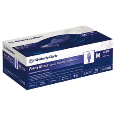 Halyard Purple Nitrile Dental Exam Gloves, Powder-Free, Non-Sterile, Extra Large, Textured, 90/Box, 53434 thumbnail 9