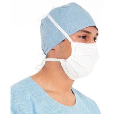 Halyard Tecnol Fog-Free Tie-On Surgical Mask, Blue, 50/Box, 49214 thumbnail 7