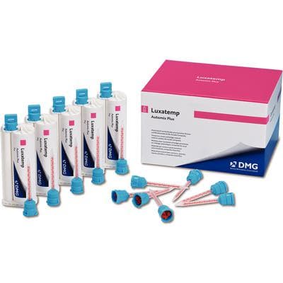 Luxatemp Automix Plus Temporary Crown and Bridge Material, Shade A2, Bulk Pack (5 x 76 g Cartridges + 75 Mixing Tips), #110406 thumbnail 18