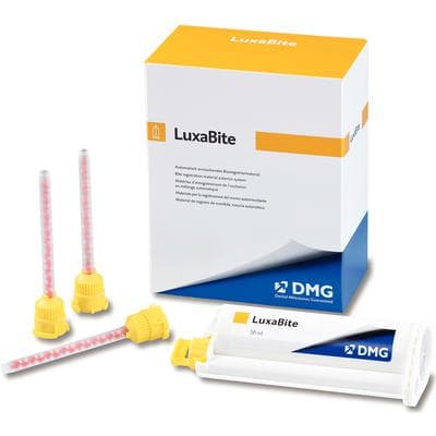 LuxaBite Rigid Bisacryl Bite Registration Material Refill Kit, Blue, 50 ml Cartridge with 15 Automix Tips, 1 Kit, 110560 thumbnail 13