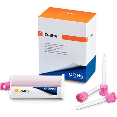 DMG O-Bite VPS Bite Registration Material Refill Kit, Fast Set, Orange, 4 x 50 mL Cartridges + 15 Automix Tips, 999765 thumbnail 13