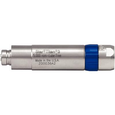 Titan® 3 Motor - 5K Air Motor for Extended Straight Attachment, 5000 rpm, Stainless Steel - Titan® 3 Motor - 5K Motor For Use with Extended Straight Attachment - Image 1
