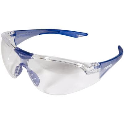 Hager Avions Protective Eyewear, Slim Fit Wrap-Around, Blue Frame, Clear Lens, Anti-Fog/Anti-Scratch, 100921 thumbnail 15