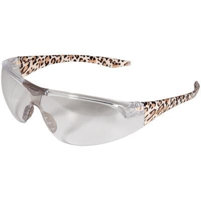 Hager Worldwide Feline Wraparound Protective Eyewear, Leopard Print Temples, Clear Anti-Fog/Anti-Scratch Lens, 1 Each, 100931 thumbnail 16