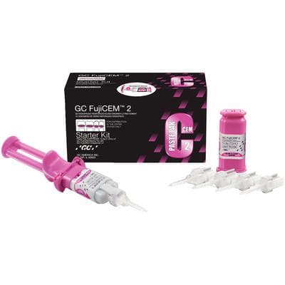GC FujiCEM 2 Resin-Modified Glass Ionomer Luting Cement Automix Starter Kit, 7.2 mL (13.3 g) Cartridge, 20 Mixing Tips, Dispenser, 441001 thumbnail 21