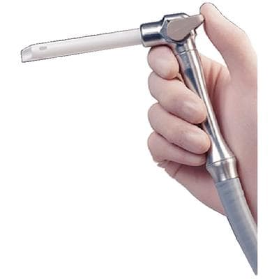 Hager Ergo-Vac HVE Handpiece, Stationary Head with 1/2" (12.7 mm) Swivel Tubing Adapter, Aluminum, Autoclavable thumbnail 6