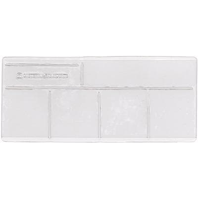 Casterm Plastics X-ray Film Mount #104c, Clear, 4 Windows, Size 2, 1/Pkg - X-ray Mounts, #104c - X-ray Mounts, #104c - Image 1