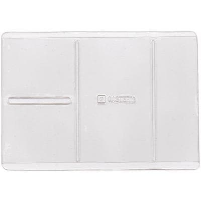 Casterm Plastics X-ray Mount #104H, Clear, 4 Windows, Size 2 Film, 1/Pkg - X-ray Mounts, #104h - X-ray Mounts, #104h - Image 1