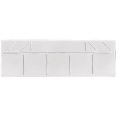 Casterm Plastics X-ray Mount #105c, Clear, 5 Windows, Size 2 Film, 1/Pkg - X-ray Mounts, #105c - X-ray Mounts, #105c - Image 1