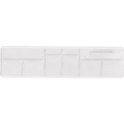 Casterm Plastics X-ray Mount #106HV, Clear, 12 Windows, 1-1/4" x 1-5/8", 1/Pkg - X-ray Mounts, #106hv - X-ray Mounts, #106hv - Image 1