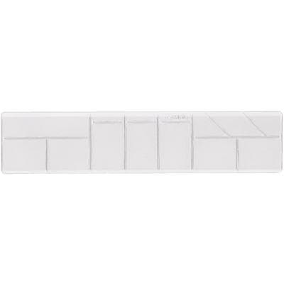 Casterm Plastics X-ray Film Mount #107HV, Clear, 14 Windows, 1/Pkg - X-ray Mounts, #107hv - X-ray Mounts, #107hv - Image 1