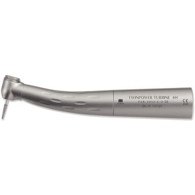 TwinPower Turbine UltraE High Speed Air Handpiece, Mini, Contra Angle, Autochuck Push Button, LED Light, Triple Spray, Sirona R/F Compatible, 4H PAR-4HUEX-O-SR thumbnail 5