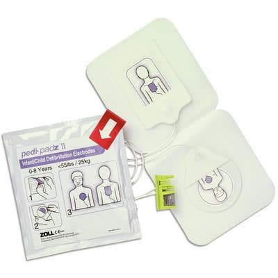 ZOLL Pedi-padz II Pediatric Defibrillation Electrode Pads, One Pair, 8900-0810-01 thumbnail 7