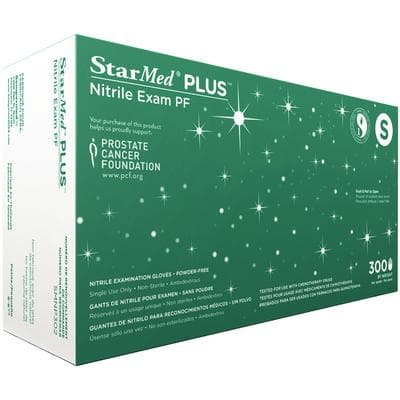 Sempermed StarMed Plus PF Nitrile Exam Gloves, Powder Free, Textured, Small, Purple, 300/Box, SMNP302 thumbnail 16