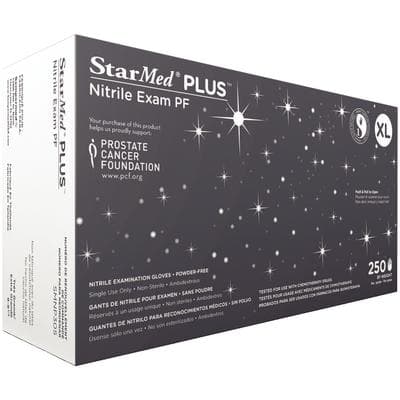 Sempermed StarMed Plus PF Nitrile Exam Gloves, Powder Free, Non-Sterile, X-Large, Purple, 250/Box, SMNP305 thumbnail 15