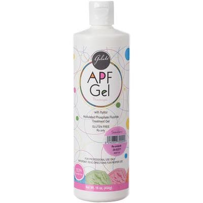 Gelato APF Fluoride Gel, 1.23% Acidulated Phosphate Fluoride, 60-Second Thixotropic Gel, Strawberry, 16 oz Bottle, 24-03377 thumbnail 11
