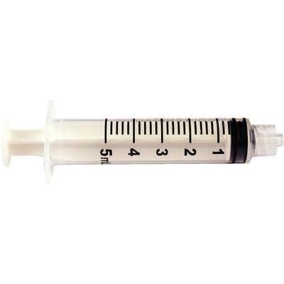 CanalPro™ White Luer Lock Color Syringe, 5 mL, 50/Box, 60019324 thumbnail 8
