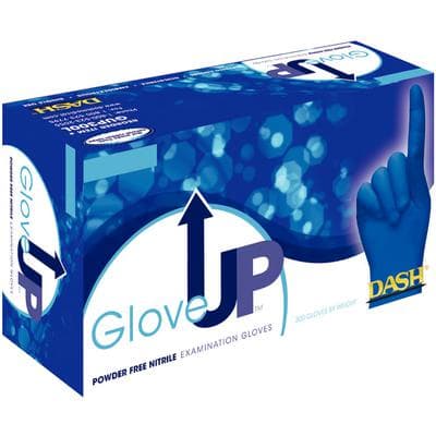 GloveUp Nitrile Exam Gloves, Powder-Free, Non-Sterile, X-Large, Cobalt Blue, 250/Box thumbnail 5