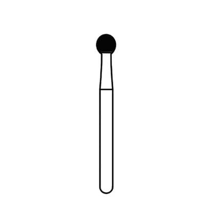SS White Standard Operative Carbide Bur, HP, Round, #8, 2.3 mm Diameter, 10/Pk, 14844 thumbnail 17