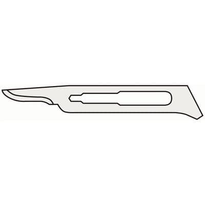 Feather Micro Surgical Blade #15C, Stainless Steel, Sterile, 100/Box, 27-05350007 thumbnail 4