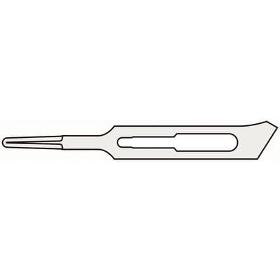 Feather Microsurgical Blade #390, Single-Sided, Sterile, Stainless Steel, 10/Box, 27-07970007 thumbnail 10