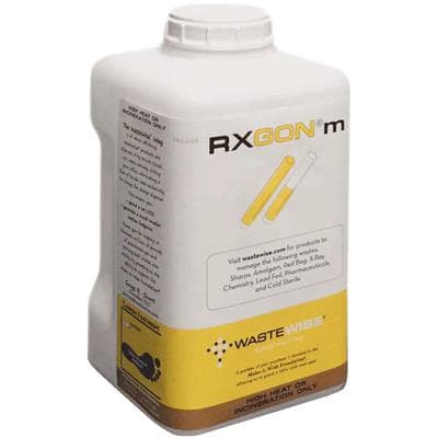 RXGONm Anesthetic Carpule Disposal Container, 3 Liter, Mail-Back with Pre-Paid Shipping, RGNM thumbnail 9