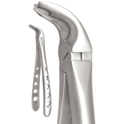A. Titan Instruments X-TRAC Lower Universal Extracting Forceps, Notched Beaks, Size 2190, Stainless Steel, 1/Pk thumbnail 8