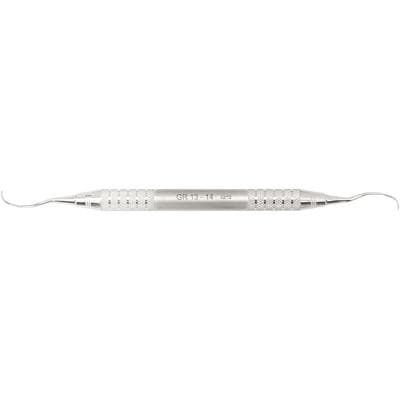 Life Steel Curettes – 13-14 UL Gracey, Double End, #6 Handle, 440A Stainless Steel thumbnail 2