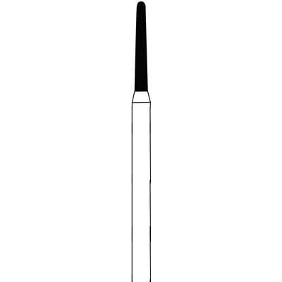 Meisinger Multi-Use Diamond Bur, Friction Grip, Round-End Taper Chamfer, 856, 1.4 mm, Medium, Blue, 5/Pk, 856-014-FG thumbnail 7