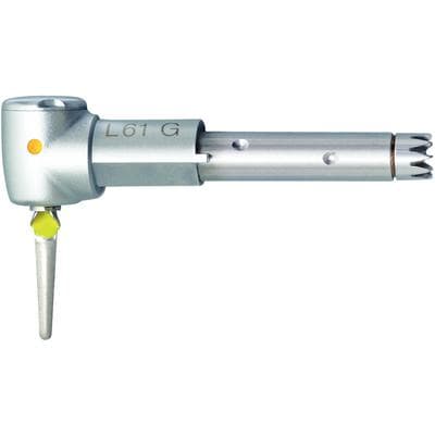 KaVo INTRA LUX L61 G Ortho/Perio/Endo Contra-Angle Attachment Head, Yellow, Manual Latch, 20,000 rpm, 1/Pkg thumbnail 3