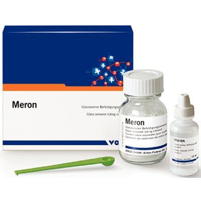 VOCO Meron Glass Ionomer Luting Cement Kit, Powder & Liquid, 35g Powder / 15ml Liquid thumbnail 13
