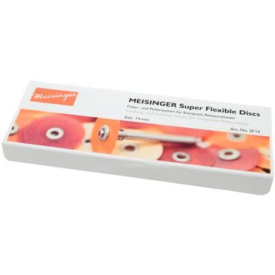 Meisinger Super Flexible Polishing Discs, 14mm, Assorted Grit (Coarse/Medium/Fine/Super-Fine), 100/Pack, SF14 thumbnail 4