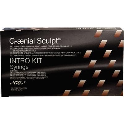 G-aenial Sculpt Syringe Introductory Kit, Universal Nano-Hybrid Composite, 3 x 2.0ml Syringes (A1, A2, A3) + G-Premio Bond 5ml, 401000 thumbnail 7