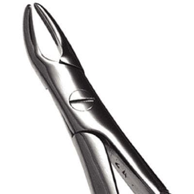 Hu-Friedy Extraction Forceps, Root, 76S, Serrated, European Style, Upper Roots, Stainless Steel, Each, FX76S thumbnail 7