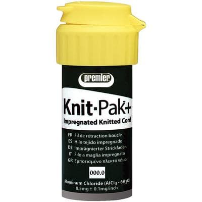 Premier Knit-Pak+ Impregnated Knitted Retraction Cord, Size 000.0, Midnight Green, 80" (1/Pkg) thumbnail 3