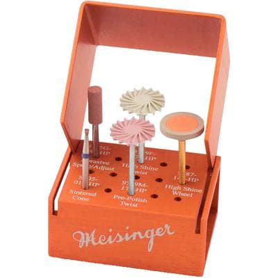 Meisinger Twist Polisher Lab Kit for Polyceramic, GC05 Assortment, Extraoral Use thumbnail 4