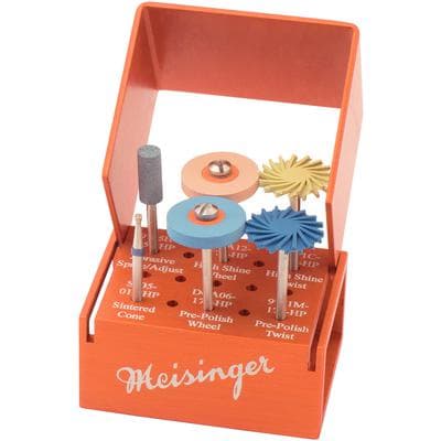 Meisinger Twist Polisher Lab Kit for Zirconia (GC03), Extraoral, According to Dr. Greg Campbell thumbnail 10