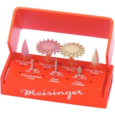 Meisinger Twist Polisher Intraoral Kit for Polyceramic, 1.4MM, GC06 thumbnail 4