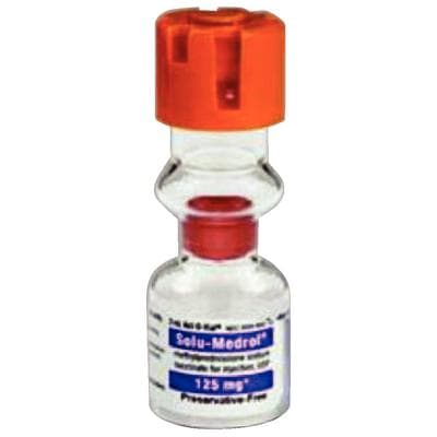 Methylprednisolone Sodium Succinate Injection, 62.5 mg/mL, 2 mL Single-Dose Vial, 25/Pkg, NDC 00009-0047-22 - Solu-Medrol® Injection, 62.5 mg/1 ml Strength, 2 ml, 25/Pkg - Solu-Medrol® Injection, 62.5 mg/1 ml Strength, 2 ml, 25/Pkg - Image 1