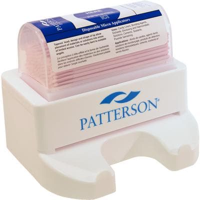 Patterson® Micro Applicator Dispenser and Refill, Fine Tip, Pink, Small, 200 Applicators - Patterson® Micro Applicator Dispenser and Refill - Pink, Fine, Small - Image 1
