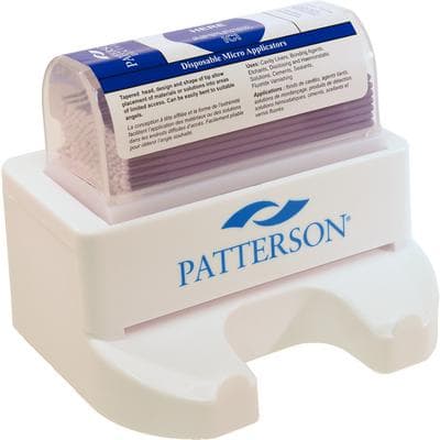 Patterson® Micro Applicator Dispenser and Refill, Fine Tip, Small, Purple, 200 Applicators - Patterson® Micro Applicator Dispenser and Refill - Purple, Fine, Small - Image 1