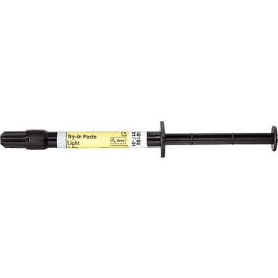 Calibra Veneer Esthetic Resin Cement Try-In Paste, Light Shade, 1.8 g Syringe, 2/Pkg, 607301 thumbnail 14