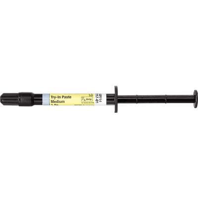Calibra Veneer Esthetic Resin Cement Try-In Paste, Medium, 1.8 g Syringe, 2/Pkg, 607302 thumbnail 16