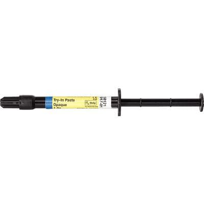 Calibra Veneer Esthetic Resin Cement Try-In Paste, Opaque, Light-Cure, 1.8 g Syringe, 2/Pkg, 607305 thumbnail 16