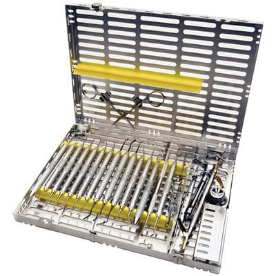 Hu-Friedy IMS Signature Series Collection Total Restorative Standard Set-Up, Yellow, 16-Instrument Cassette, IMRESTOR thumbnail 8