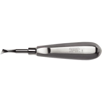 Premier Dental Surgical Elevator #45 Cryer, Large Hexagonal Handle, Single End, Right, 440A Stainless Steel, 1/Pkg thumbnail 6