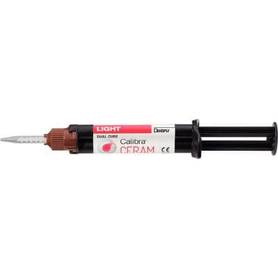Calibra Ceram Dual Cure Automix Syringe Refill, Light Shade, 4.5 g, 1 Syringe + 10 Mixing Tips, 607191 thumbnail 14