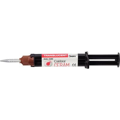 Calibra Ceram Dual-Cure Automix Adhesive Resin Cement, Syringe Refill, Translucent, 4.5 g, 1/Pk, 607194 thumbnail 15