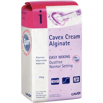 Cavex Cream Alginate Impression Material, Normal Set, Bubblegum Flavor, Purple, 500g Bag, AA600 thumbnail 6