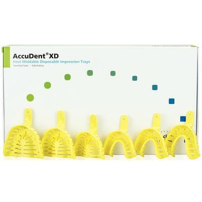AccuDent XD Dentate Impression Trays, Assorted Upper & Lower, Heat Moldable, Disposable, 24/Pkg, 673716 thumbnail 9